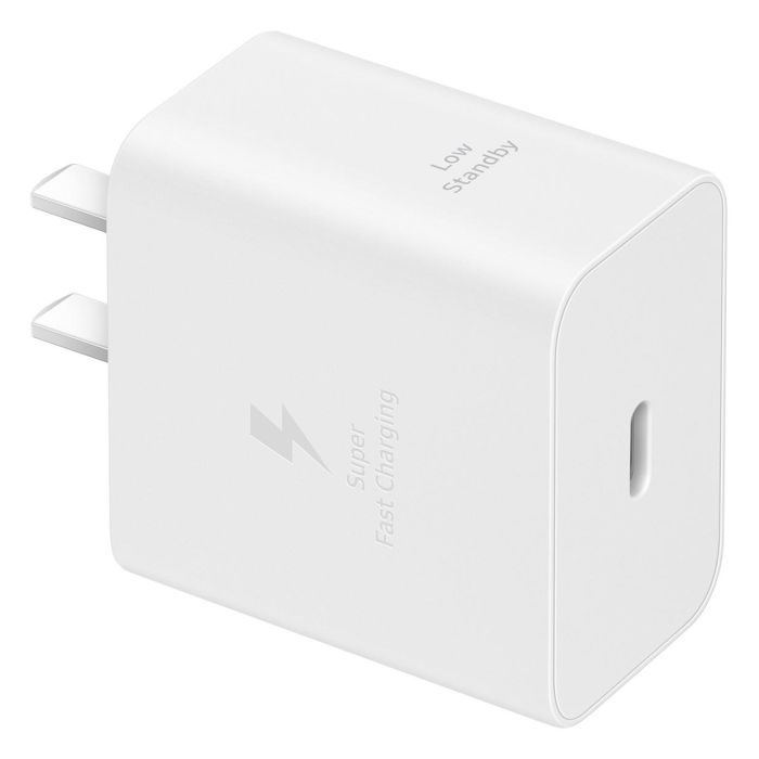 Samsung Cargador Rápido 45W EP-T4511 con Cable USB-C Blanco Super Fast Charging 2.0 5 Samsung Cargador Rápido 45W EP-T4511 con Cable USB-C Blanco Super Fast Charging 2.0 5