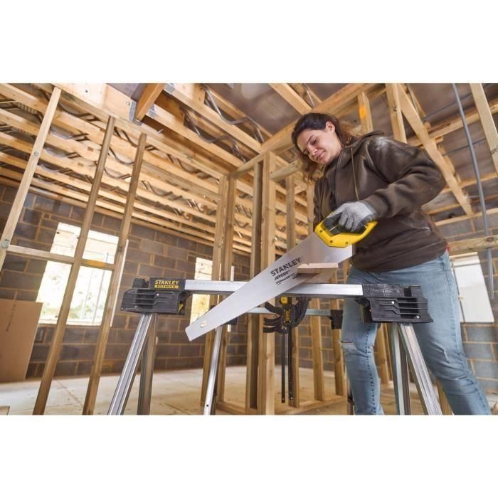 Stanley 2-15-244 Sierra de mano Jetcut Corte fino 550 mm 2