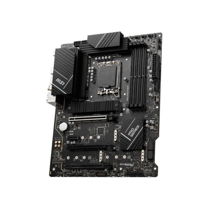 MSI PRO Z790-P Placa Base WiFi DDR5 ATX LGA1700 Intel 12ª/13ª Gen, PCIe 5.0, 4x M.2 PCIe 4.0, Wi-Fi 6E, LAN 2.5G 3