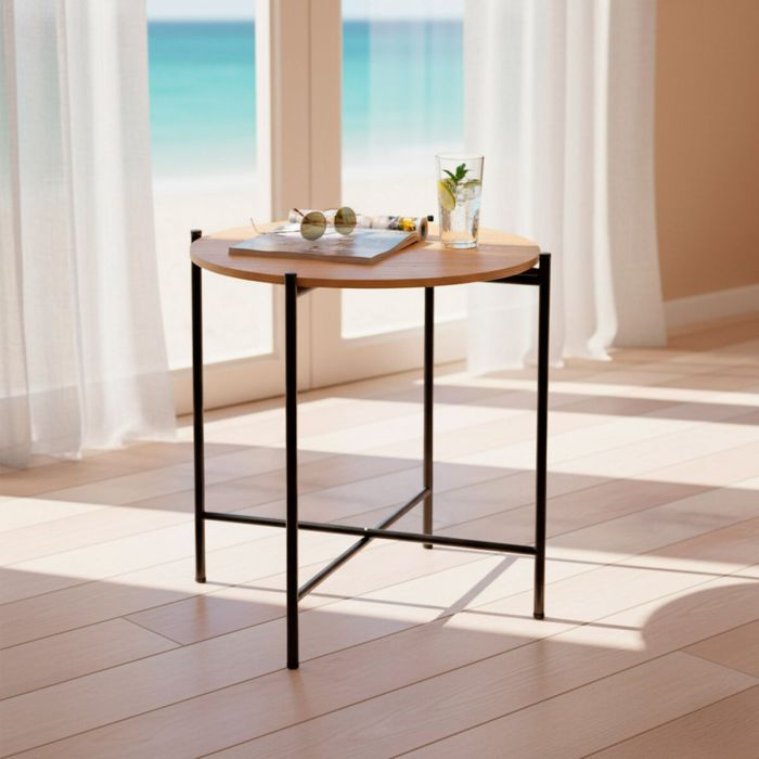 Perchero Max Home Hierro Madera MDF (4 Unidades) 2