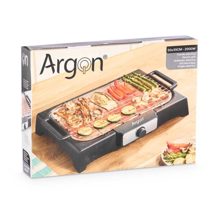 Parrilla Electrica 2000W Argon 49X8CM (4 Unidades) 1 Parrilla Electrica 2000W Argon 49X8CM (4 Unidades) 1