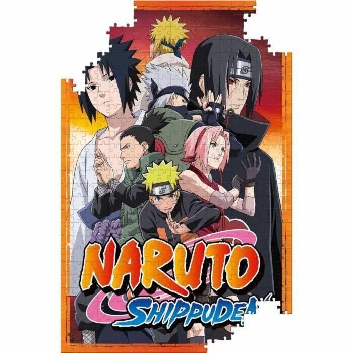 Puzzle Naruto Shippuden Ninjas de Konoha 500 piezas - MOVIMIENTOS GANADORES 3