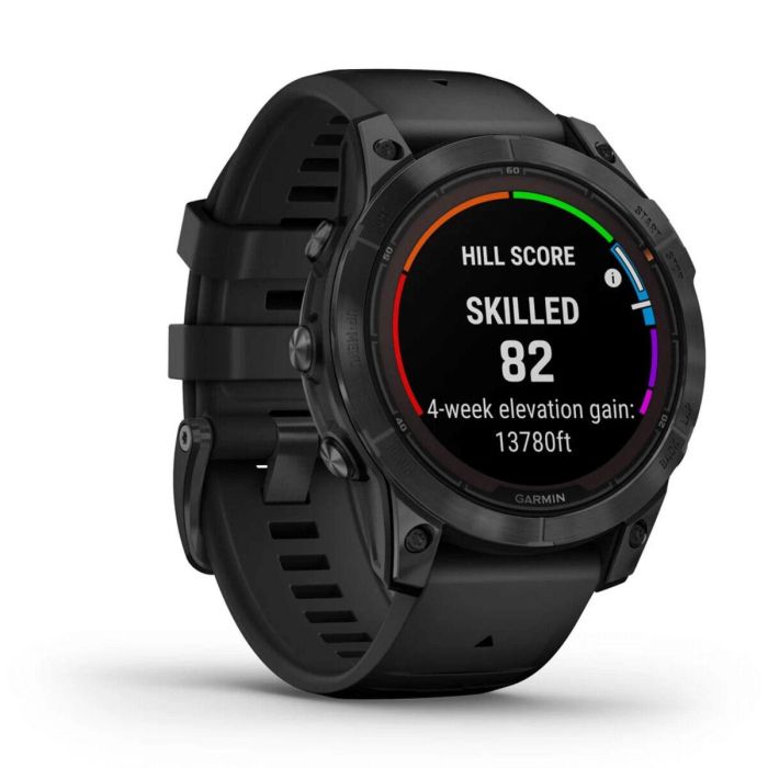 Garmin fenix 7 Pro Solar Edition Reloj GPS con Pantalla de 47 mm, GPS Satélite, Wifi, Negro