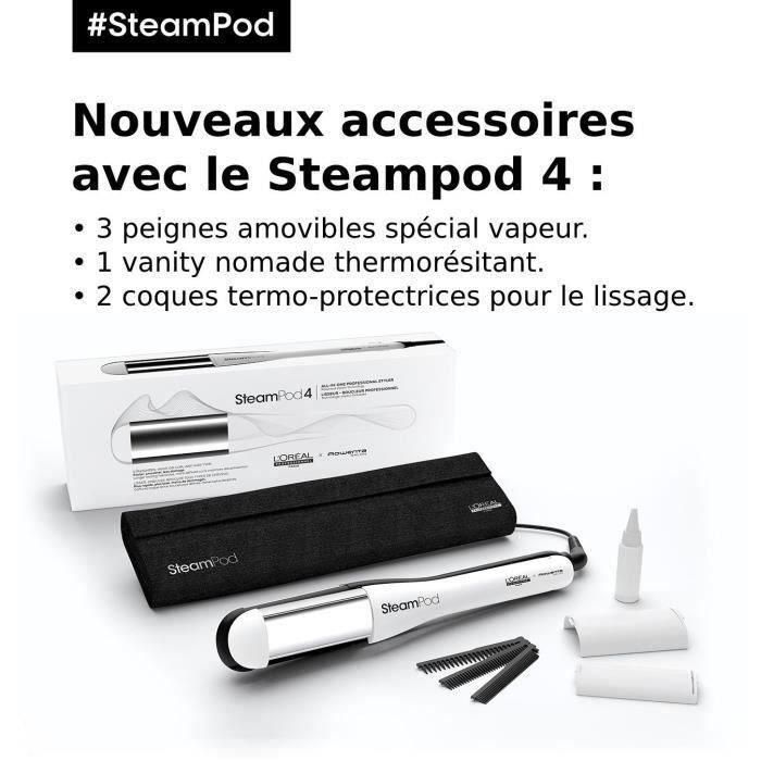 Steampod 4.0 - Placa de cerámica de alta resistencia - L'Oréal Professionnel Paris - 5 Steampod 4.0 - Placa de cerámica de alta resistencia - L'Oréal Professionnel Paris - 5