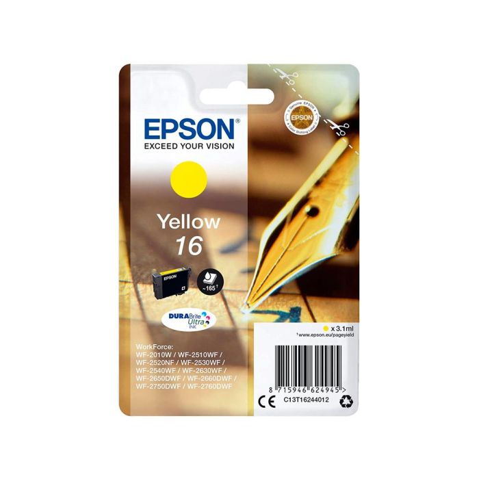 Ink-Jet Epson 16 Wf2010 W Wf2510 Wf Wf2520Nf Wf2530 Wf Wf2540 Wf Amarillo 175 Pag 1