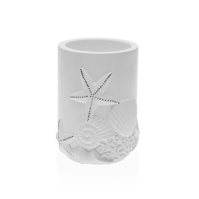 Portacepillos Oceano Blanco Versa 8X11CM (2 Unidades) Portacepillos Oceano Blanco Versa 8X11CM (2 Unidades)