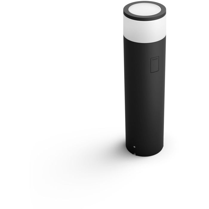 Philips Calla Sockelleuchte White & Color Ambiance, Lámpara de Pedestal para Exteriores, Negro, Extensión Grande 4