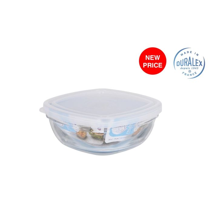 Duralex Fiambrera Transparente Freshbox 11.5 cm x 11.5 cm x 5 cm (12 Unidades) 0 Duralex Fiambrera Transparente Freshbox 11.5 cm x 11.5 cm x 5 cm (12 Unidades) 0