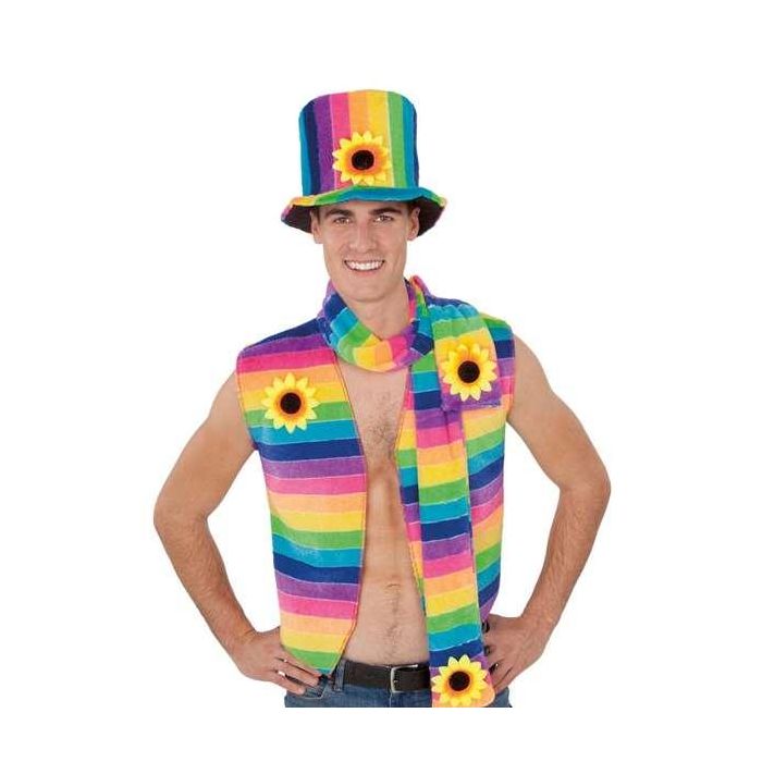 Chaleco adulto rainbow talla 54 1 Chaleco adulto rainbow talla 54 1