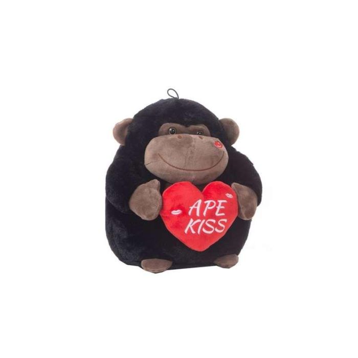 Peluche gorila boli corazón 22cm_2 stdos. 1 Peluche gorila boli corazón 22cm_2 stdos. 1