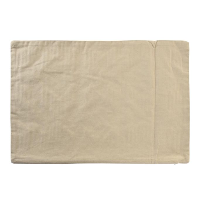 DKD Home Decor Funda Cojín Decorativa Beige 60x40 cm y 1 cm de Grosor, Poliéster, Cremallera Oculta, Lavado en Seco 2