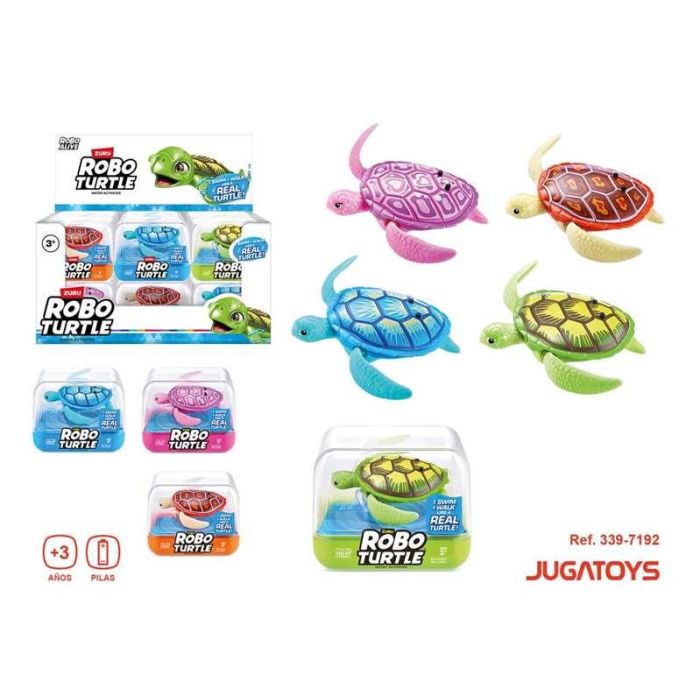Figura tortuga roboturtle, nada y camina 7x9x9cm - modelos surtidos 10 Figura tortuga roboturtle, nada y camina 7x9x9cm - modelos surtidos 10