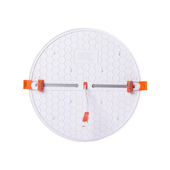 Foco Downlight Empotrable LED 36W 3600 Lm 6000K Circular Corte Variable 40.000H [HO-FWWB-R-36W-CW]