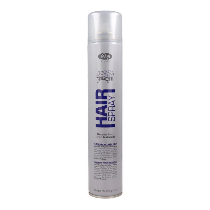 Lisap Laca High Tech Hair Natural Hold Spray para Volumen 500 ml