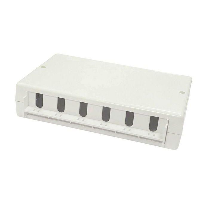 Lanview Surface mount box for 6/12 x RJ45 jack 4 Lanview Surface mount box for 6/12 x RJ45 jack 4