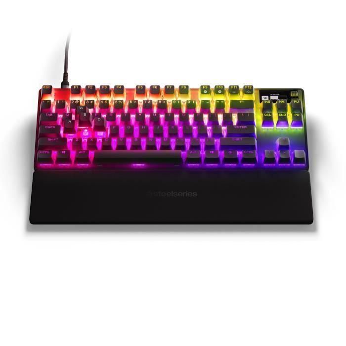 Teclado mecánico gaming - STEELSERIES - APEX PRO TKL (2023) - Sin teclado numérico - Alámbrico - Con interruptores ajustables - Negro 3