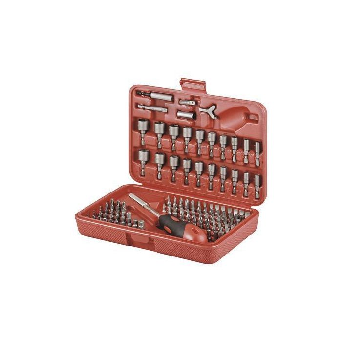 MicroConnect 77119 Juego de puntas de atornillar de 113 piezas para construcción y reparaciones generales