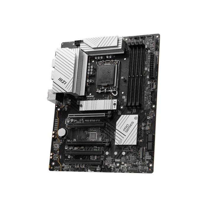 MSI PRO B760-P II Placa Base Intel B760 LGA 1700 ATX DDR5 3 MSI PRO B760-P II Placa Base Intel B760 LGA 1700 ATX DDR5 3