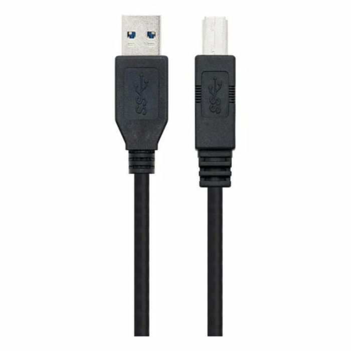 Cable USB NANOCABLE 10.01.0802-BK Negro 2 Cable USB NANOCABLE 10.01.0802-BK Negro 2