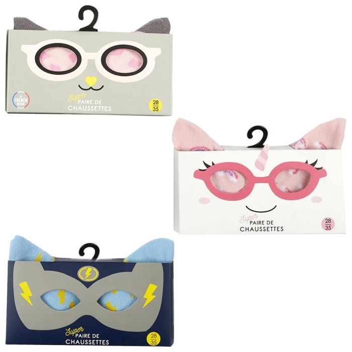 The Concept Factory Calcetines Infantiles Licorne Modelos Surtidos Unicornio Gato Superhéroe 2 The Concept Factory Calcetines Infantiles Licorne Modelos Surtidos Unicornio Gato Superhéroe 2