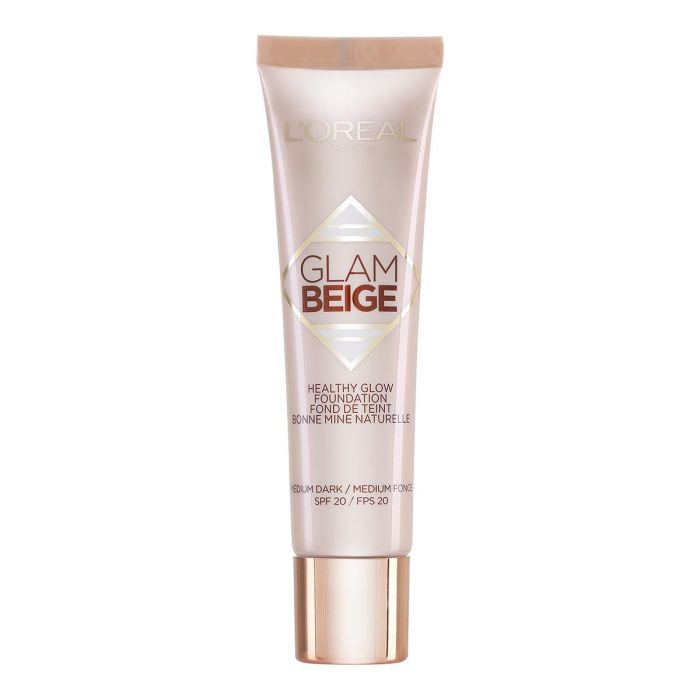 L'Oréal Glam beige healthy glow foundation 40 medium dark