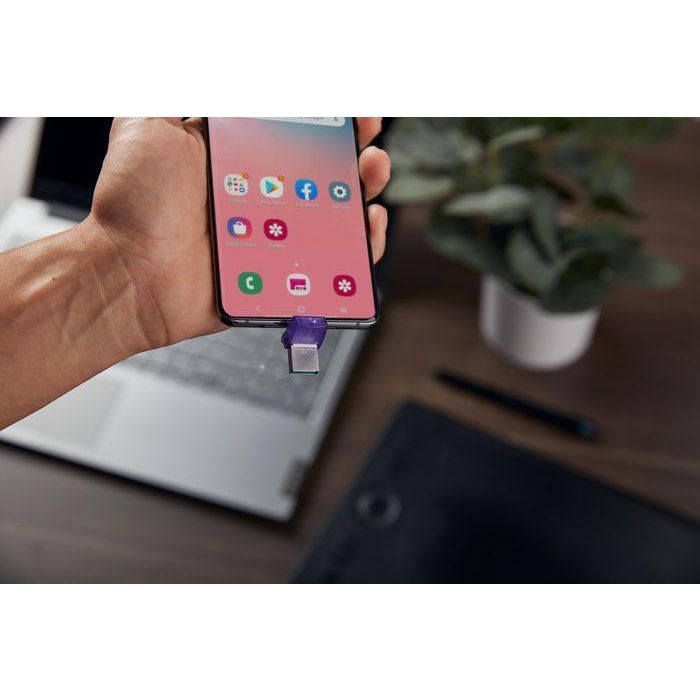 Kingston 128GB DataTraveler microDuo 3C 200MB/s dual USB-A + USB-C 7 Kingston 128GB DataTraveler microDuo 3C 200MB/s dual USB-A + USB-C 7