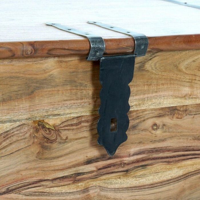 Baúl DKD Home Decor Acacia 100 x 45 x 40 cm 2 Baúl DKD Home Decor Acacia 100 x 45 x 40 cm 2