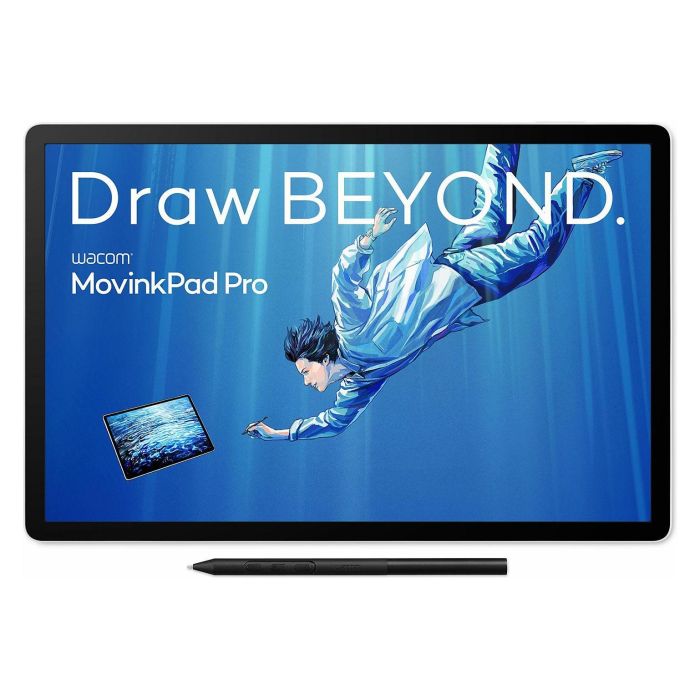 Wacom Movink 14 OLED, Tableta gráfica con pantalla táctil 14 pulgadas, resolución 2880x1800, 8192 niveles de presión, Bluetooth 5.4, WiFi, compatible con Windows y macOS, Color Gris 0 Wacom Movink 14 OLED, Tableta gráfica con pantalla táctil 14 pulgadas, resolución 2880x1800, 8192 niveles de presión, Bluetooth 5.4, WiFi, compatible con Windows y macOS, Color Gris 0
