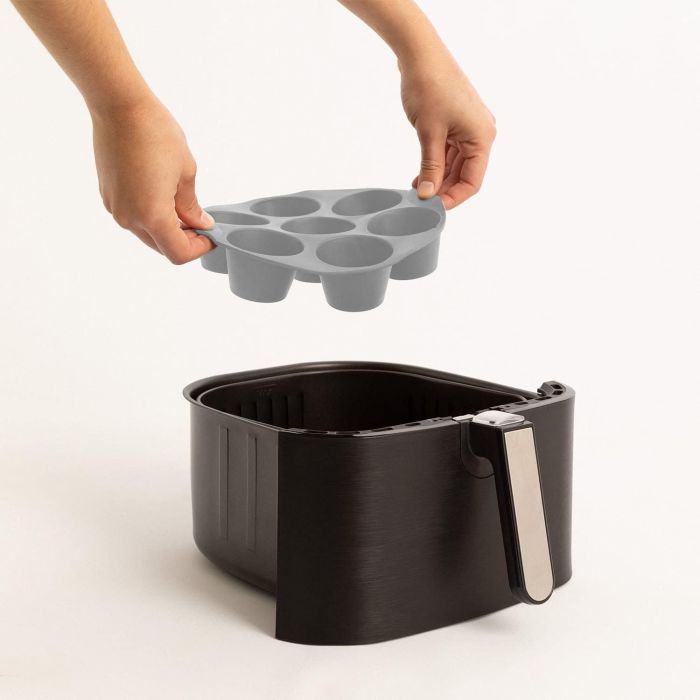 Molde Silicona 7 Huecos Air Fryer Quttin (24 Unidades) 3 Molde Silicona 7 Huecos Air Fryer Quttin (24 Unidades) 3