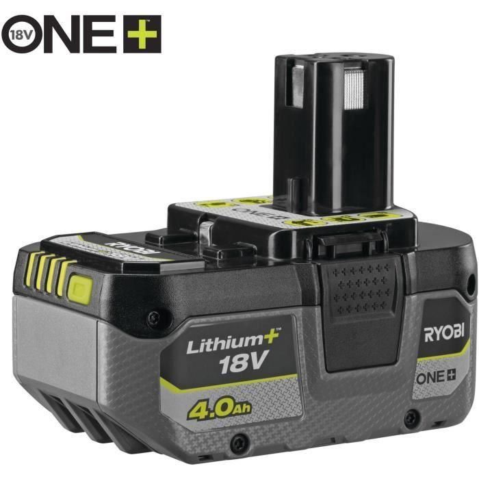 Cargador + Batería de litio Ryobi ONE+ RC18120-140X/ 18V 4,0Ah 1 Cargador + Batería de litio Ryobi ONE+ RC18120-140X/ 18V 4,0Ah 1