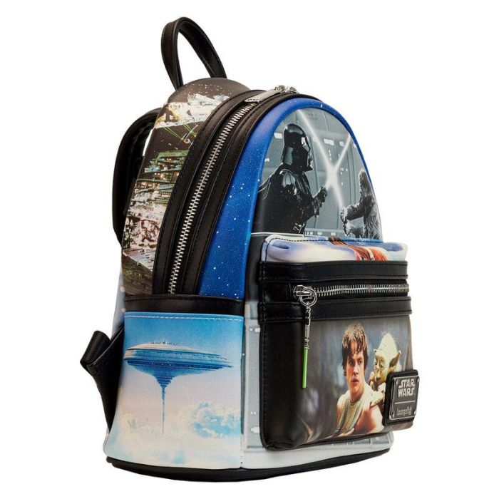 Mochila Final Frames Star Wars The Empire Strikes Back Loungefly 25cm 2 Mochila Final Frames Star Wars The Empire Strikes Back Loungefly 25cm 2