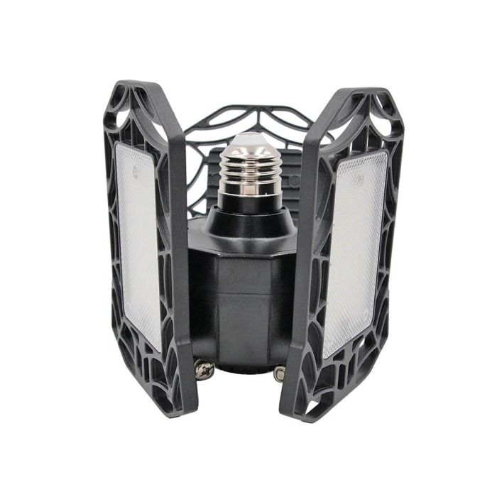 Edm Bombilla Leaf LED E27 60W 6400lm 6500K Luz Fría Ø26,5x12cm 3