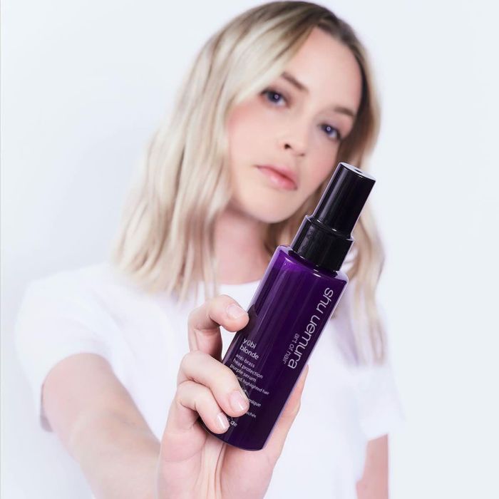 Shu Uemura Yubi Blonde Anti-Brass Heat Protection Purple Serum 3 Shu Uemura Yubi Blonde Anti-Brass Heat Protection Purple Serum 3