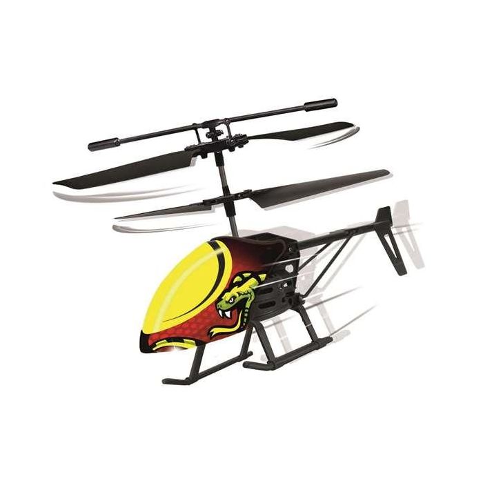 World Brands Helicoptero King Cobra 2.5 canales con mando por infrarrojos y cargador USB para ninos desde 3 anos