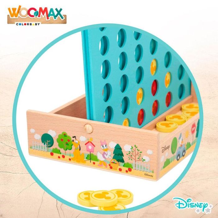 Juego Cuatro en Raya madera Disney 2