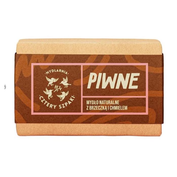 Mydlarnia Piwnie Jabón en Pastilla de Cerveza Cubo N°7 110g