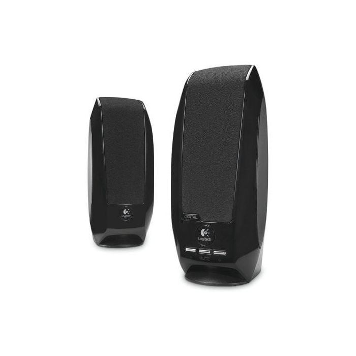 Logitech S150 Altavoces USB 2.0 Digitales para Portátil, Sistema de Sonido Estéreo Compacto y Ligero, Alimentación USB y Controles Logitech S150 Altavoces USB 2.0 Digitales para Portátil, Sistema de Sonido Estéreo Compacto y Ligero, Alimentación USB y Controles