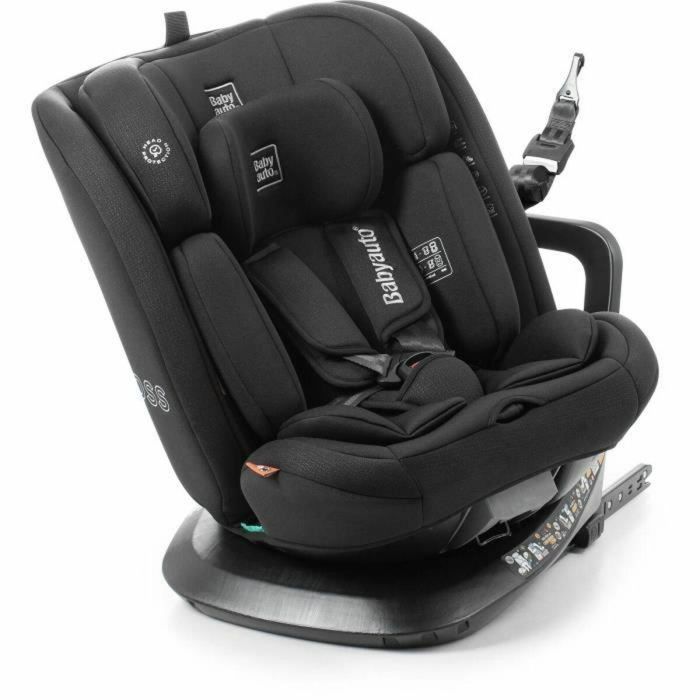 Babyauto Silla de coche ACROSS BAB8435593704172 Grupo 0/1/2/3 I-Size Isofix Giratoria Reclinable Reductor Negro 5