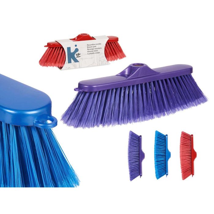 Arte Regal Recambio Cepillo Surtido 3 Colores Oscuros - Azul, Morado, Rojo 32x9x8 cm (12 Unidades)