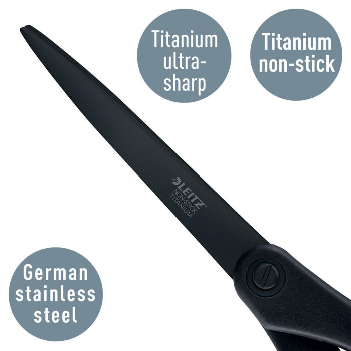Tijeras Leitz Quality 205 mm Negro 3 Tijeras Leitz Quality 205 mm Negro 3
