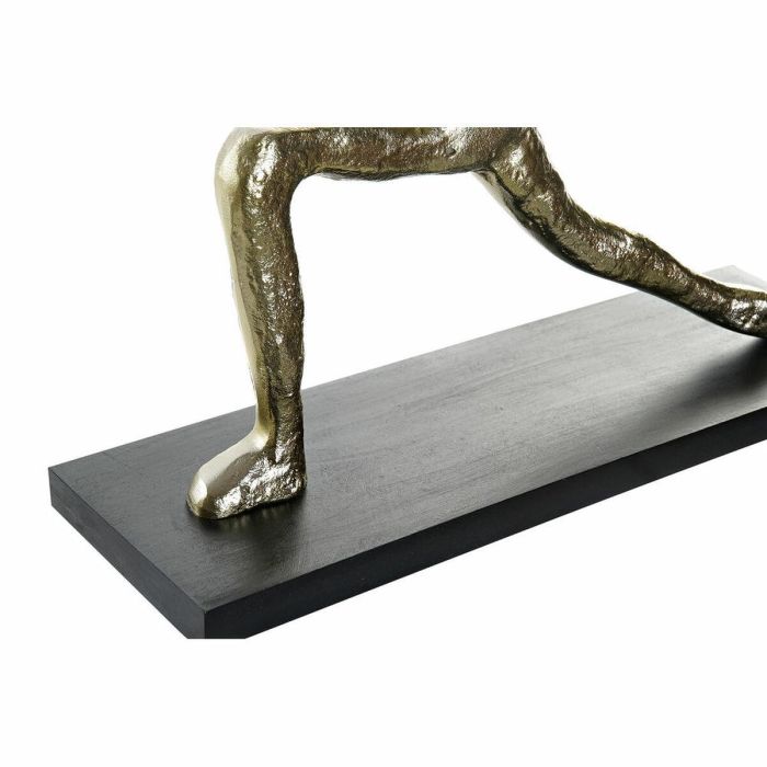 Figura Indio DKD Home Decor Dorado Negro 10 x 35 x 33 cm (3 Unidades) 1 Figura Indio DKD Home Decor Dorado Negro 10 x 35 x 33 cm (3 Unidades) 1