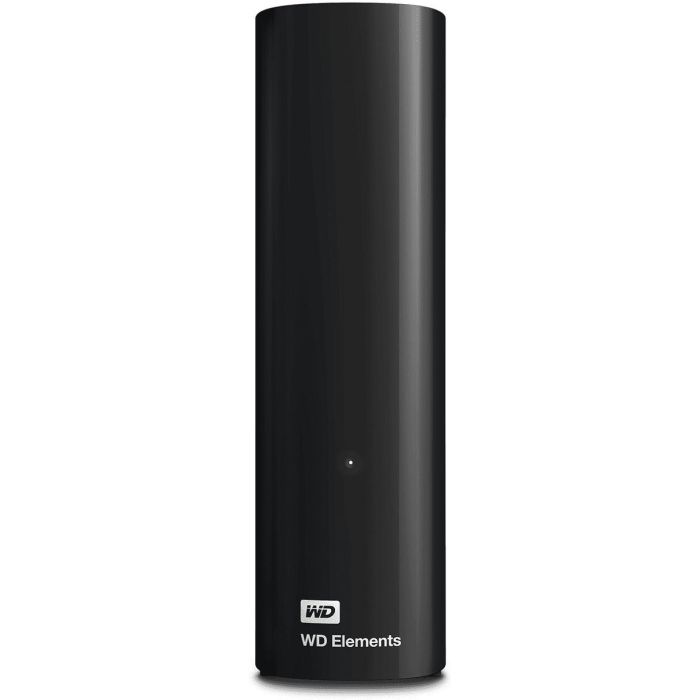 Western Digital WDBWLG0100HBK-EESN Elements Desktop 10TB HDD, USB 3.0, 3.5 pulgadas, Disco Duro Externo, Negro 1