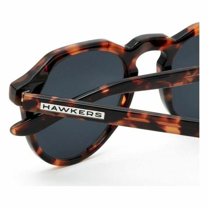 Hawkers Gafas de Sol WARWICK X Unisex Redondas Carey Oscuro Acetato Estilo Vintage con Lente de 51mm para Adultos 3