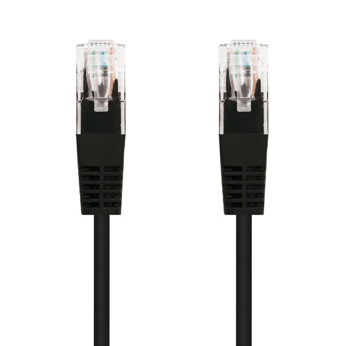 Cable de Red RJ45 UTP Nanocable 10.20.0401-BK/ Cat.6/ 1m/ Negro 2 Cable de Red RJ45 UTP Nanocable 10.20.0401-BK/ Cat.6/ 1m/ Negro 2