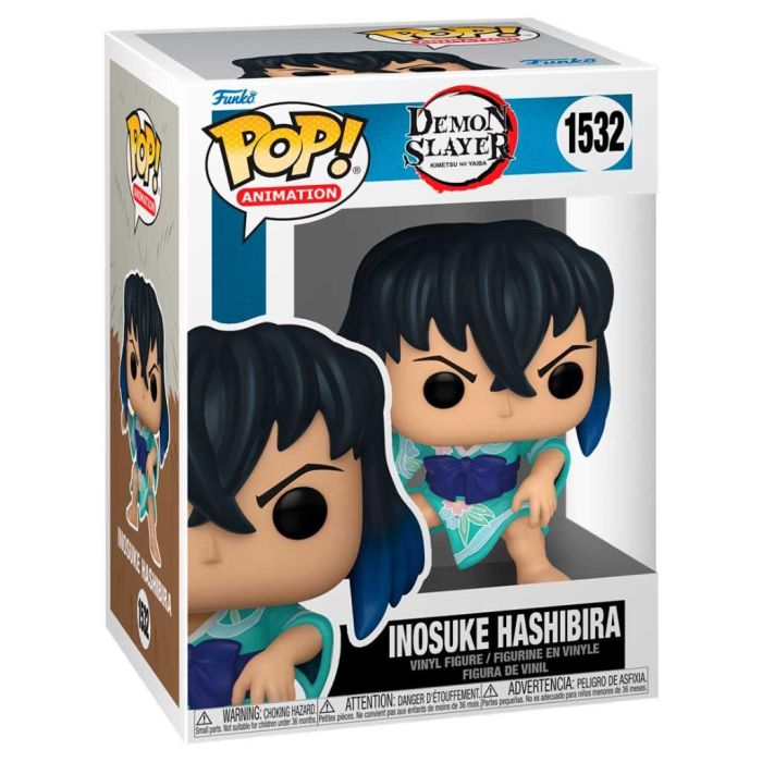 Funko Pop Demon Slayer Inosuke Hashibira Figura de Vinilo 9 cm 1