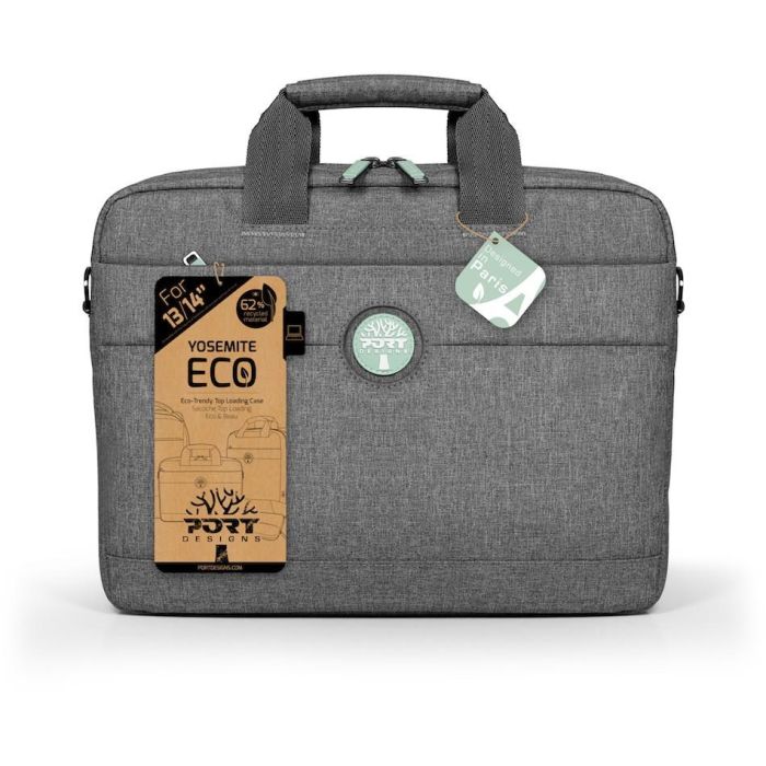 Port Designs POR3567044007008 Bolsa para PC Eco Yosemite 15,6 pulgadas Gris de materiales reciclados 1