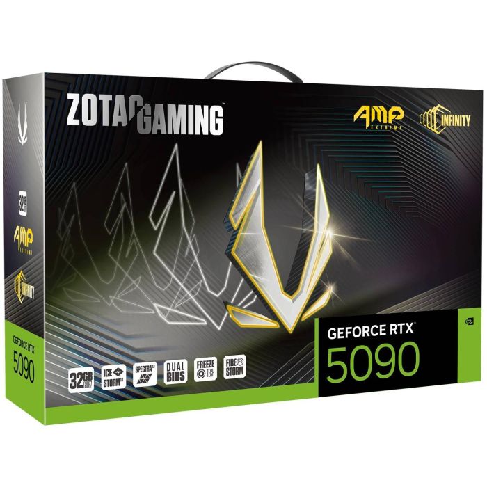 Zotac GeForce RTX 5090 Gaming AMP Extreme Infinity 32GB GDDR7 3 Ventiladores PCIe 5.0 6