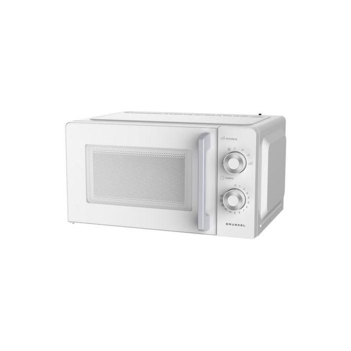 Grunkel MW-20MG Microondas de 700W, 20 Litros Capacidad, Sin Grill, Función Descongelado, 6 Niveles Potencia, Blanco 0 Grunkel MW-20MG Microondas de 700W, 20 Litros Capacidad, Sin Grill, Función Descongelado, 6 Niveles Potencia, Blanco 0