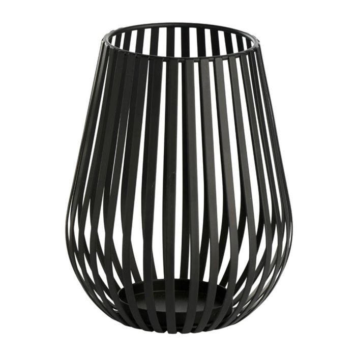 Portavelas Hierro Day altura 20 cm  3