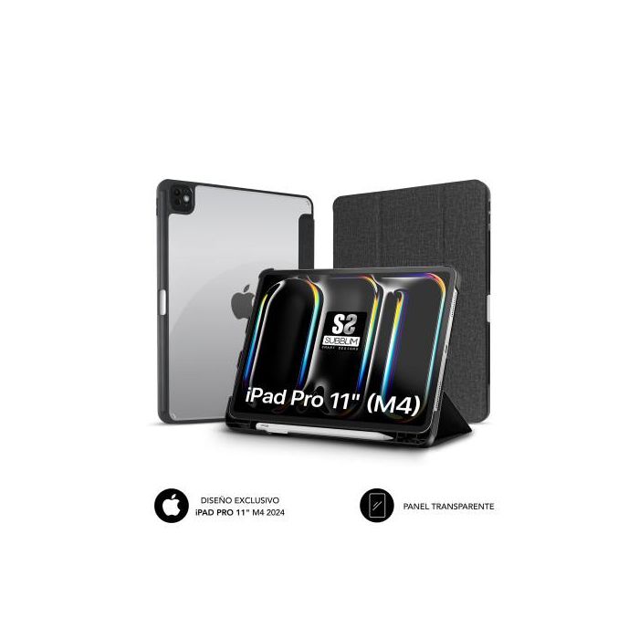 SUBBLIM funda de tablet Clear Shock Case Ipad Pro 11 2024 SUBBLIM funda de tablet Clear Shock Case Ipad Pro 11 2024